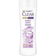 Clear Women Kepeğe Karşı Etkili Şampuan Komple Bakım Vitamin Kompleksi 350 ml 3 Adet