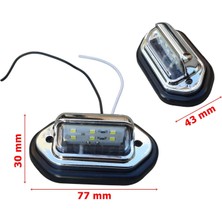 Sevgent Plaka Lambası Beyaz 6 LED