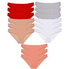 Venüs Shopping 15 Adet Süper Eko Set Likralı Kadın Slip Külot 520