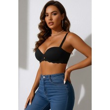 Merry See Dikişsiz Balensiz Hafif Destekli Kalp Detay Lazer Kesim Izbırakmaz Görünmez Sütyen