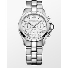Raymond Weil Parsifal Automatic Chronograph Steel On Steel 7260-ST-00308 RW7260ST00308