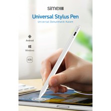 Simex Dokunmatik Kalem Tüm Cihazlara Uyumlu Tablet Telefon Universal Tablet Kalemi SMX-01