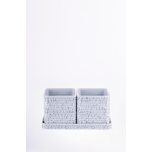 Saksı 16X29,5X14CM NO.104