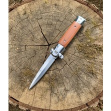 Alsepeteavm SW544A Ahşap Kabze Survival Auto Kamp Çakısı