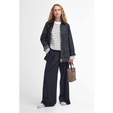 Barbour Modern Beadnell Yağlı Ceket SG51 Sage-Ancient