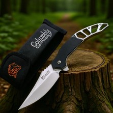 Alsepeteavm A3390-A Fixed Blade Black Auto Kamp Çakısı