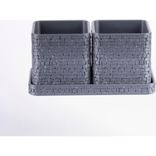 Saksı 16X29,5X14CM NO.104