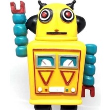 TE Dükkan Buğz Decotown Nostaljik Sevimli Uzaylı Robot Şeklinde Figür Biblo
