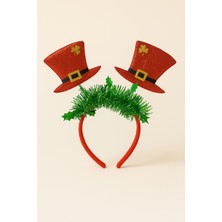 Işıklı Şapka Aksesuarlı Yılbaşı Taç