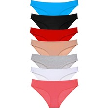 Venüs Shopping 7 Adet Süper Eko Set Likralı Kadın Slip Külot Set 3