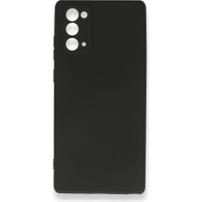 Techno Guru Samsung Galaxy Note 20 Kılıf Esnek Yapılı First Silikon Kapak