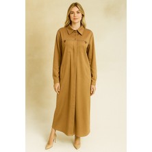 Doque 65005 Önden Düğmeli Cepli Kap #10-25#