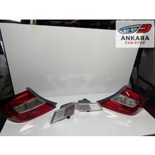 MATSUBA Honda Civic Fb7 2012 - 2015 Stop Lambası Sağ - Sol Iç ve Dış Takım (Toplam 4 Adet Stop)