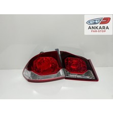 MATSUBA Honda Civic Fd6 2009 - 2012 Stop Lambası Sol Iç ve Dış Takım (Toplam 2 Adet Stop)