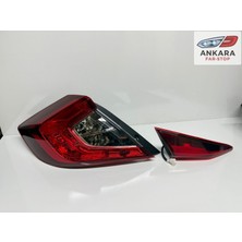 MATSUBA Honda Civic Fc5 2016 - 2021 Stop Lambası Sol Iç ve Dış Takım (Toplam 2 Adet Stop)