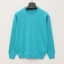 Dio Rise Erkek O Yaka Uzun Kol Ince Kışlık Sweatshirt  - (M-2xl) - 180541 - Koyu Marine