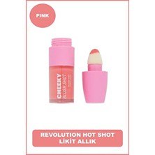 Revolution Hot Shot Likit Allık Pınk Renkli Yüksek Pigmentasyonlu Doğal Görünüm