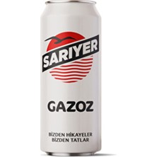 Sarıyer Gazoz Sarıyer Karışık Aromalı Gazoz 330 ml x 24'lü Ferahlatıcı Lezzet ile Türkiye Üretimi
