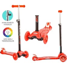 Aspata Store Buğz Torutoys Kırmızı Twist Işıklı Scooter Kırmızı