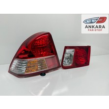 MATSUBA Honda Civic Vtec 2 2004 - 2006 Stop Lambası Sol Iç ve Dış Takım (Toplam 2 Adet Stop)