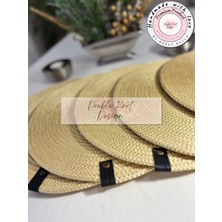 Double Knot Design 8 Prç Supla Amerikan Servis Seti Tress Jüt Hediye