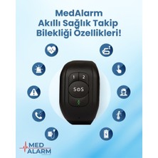 Med Alarm Medalarm Sağlık Takip Bilekliği
