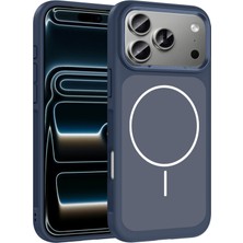 Mobify iPhone 17 Pro Max Lustro Kapak – M-Safe Uyumlu, Metal Kamera Korumalı Şık Kılıf