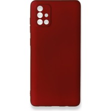 Royal Case Samsung Galaxy A71 Kılıf Esnek Yapılı Ince Standart Ruber Kapak Ryc/first
