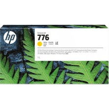 Hp 776-1XB08A Sarı Orijinal Kartuş
