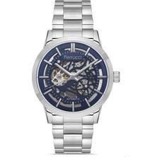 Ferrucci Erkek Çelik Kordon Otomatik Kol Saati Çelik Kasa Su Geçirmez Pilsiz Fonksiyon