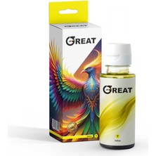 Brother BTD100Y Muadil Ultra Yüksek -Rimli Sarı Mürekkep