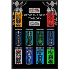 Brix Frames LEGO Speed Champions All In One Sergileme Çerçevesi