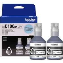 Brother BTD100SIYAH Orijinal Mürekkep Ikili Paket