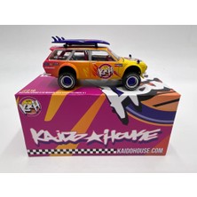 Mini Gt Kaido House //210 Datsun Kaido 510 Wagon 4x4 Kaido Islands V1 1/64 Model Araba