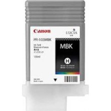 Canon PFI-103MBK Mat Siyah Orijinal Mürekkep 130 ml