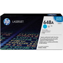 Hp 648A-CE261AC Mavi Orijinal Toner-C Grade
