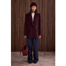 HE-QA Blazer Kaban Bordo