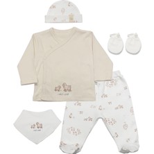 Venüs Shopping Curly Lamb 5'li Hastane Çıkışı 12106 Bej Mavi Ekru