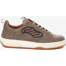 Greyder LAB Erkek Kahverengi Hakiki Deri Sneaker Ayakkabı 5K1CA20360