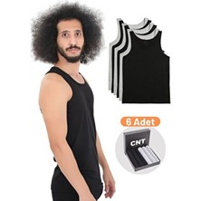 Cnt Erkek Atlet Pamuklu Basic 6'lı Premium Paket