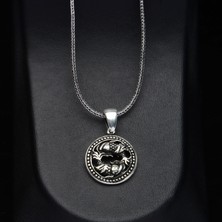 Silvalli 593 Balık Burcu Gümüş Kolye