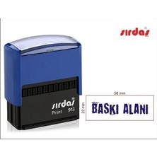 Sırdaş 913 Kaşe -Firma ve Şirket Ünvan Kaşesi