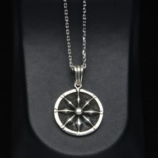 Silvalli 588 Sekiz Kollu Yıldız Figürlü Gümüş Kolye