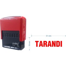 Sırdaş 912 Kaşe Kırmızı makine Kırmızı Keçe  "TARANDI" yazısı ile beraber