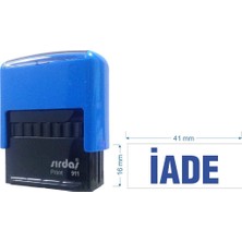 Sırdaş 911 Kaşe Mavi makine Mavi Keçe  "İADE" yazısı ile beraber