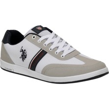 U.S. Polo Assn. Erkek Sneaker Ayakkabı Kares Wt 4fx Düz Taban Orta Genişlik Günlük Kullanım İçin