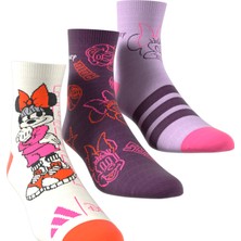 Adidas Lk Dy Mı 3pp Minnie Mouse Çocuk Çorap JM1826