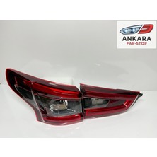 MATSUBA Nissan Qashqai 2017 - 2021 Stop Lambası Sol Iç ve Dış Takım (Toplam 2 Adet Stop)