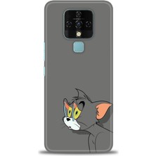 Mod Kılıf Tecno Camon 16 Kılıf Hd Baskılı Kılıf + 9h Nano Tam Kaplayan Ekran Koruyucu 408