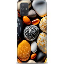 Mod Kılıf Samsung Galaxy A51 Hd Baskılı Kılıf + 9h Nano Tam Kaplayan Ekran Koruyucu 342